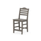 POLYWOOD Savannah Counter Side Chair — Driftwood