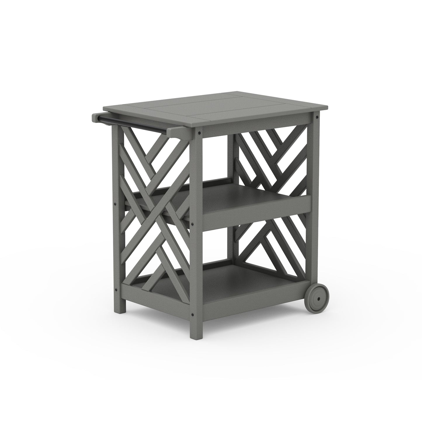 POLYWOOD Chippendale Bar Cart