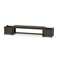 POLYWOOD 60" Vineyard Straight Planter Bench Set — Vintage Coffee