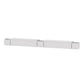 POLYWOOD 72" Country Living Straight Double Planter Storage Bench Set — Vintage White