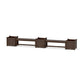 POLYWOOD 48" Country Living Straight Double Planter Bench Set - Large — Kona