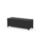 POLYWOOD Country Living 48" Storage Bench — Black