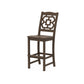 POLYWOOD Chinoiserie Bar Side Chair — Kona