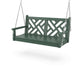 POLYWOOD Chippendale 48" Swing — Green