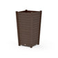 POLYWOOD Nautical Large Tapered Square Tall Planter Box — Kona