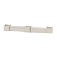 POLYWOOD 60" Vineyard Straight Double Planter Storage Bench Set- Large — Sand