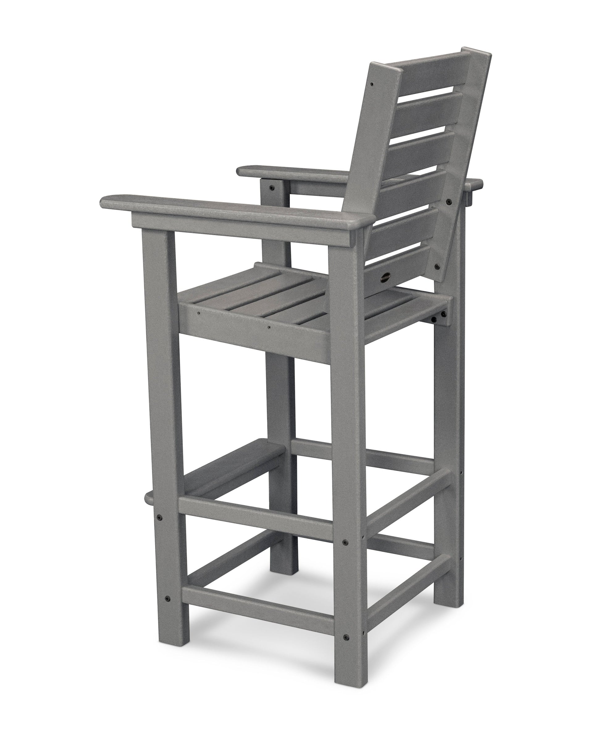 POLYWOOD Captain Bar Chair