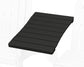 POLYWOOD 600 Series Straight Adirondack Connecting Table — Black