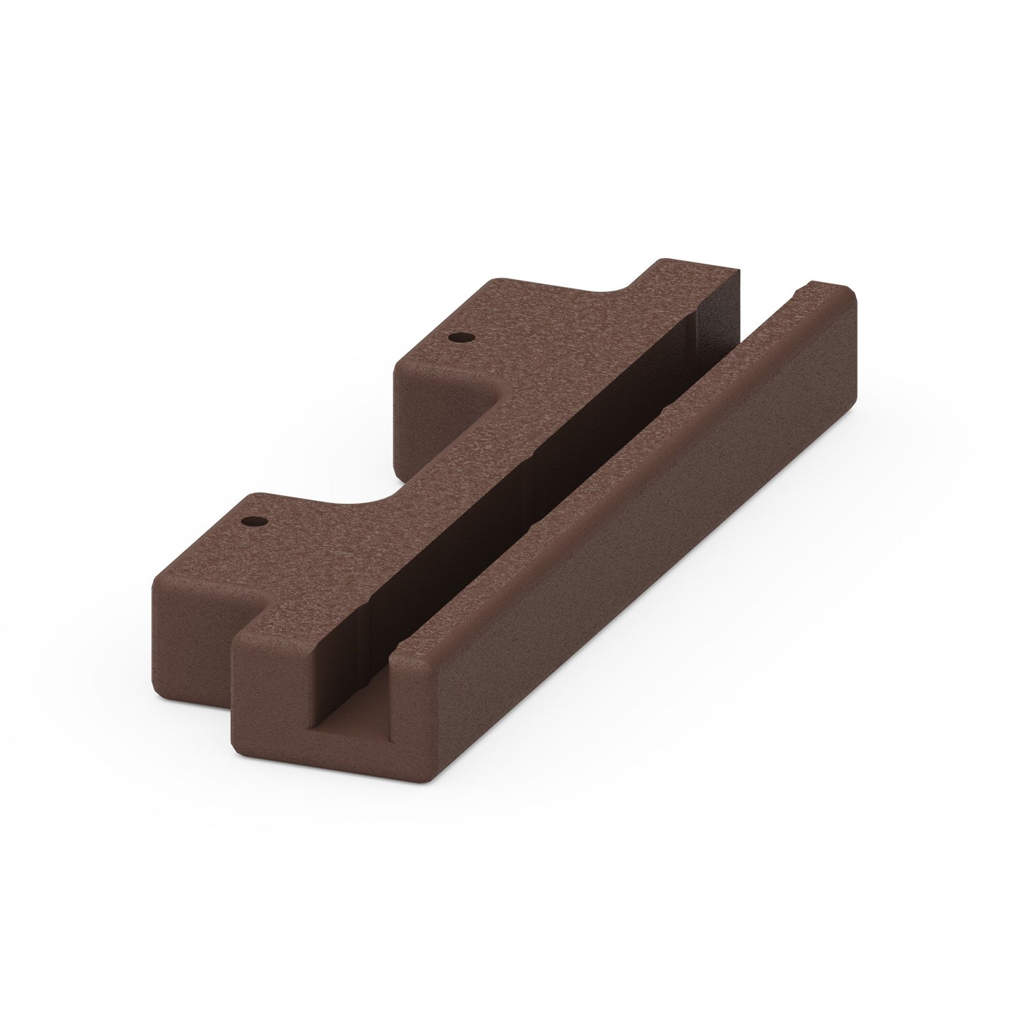 POLYWOOD Modular Planter Connection Block — Mahogany