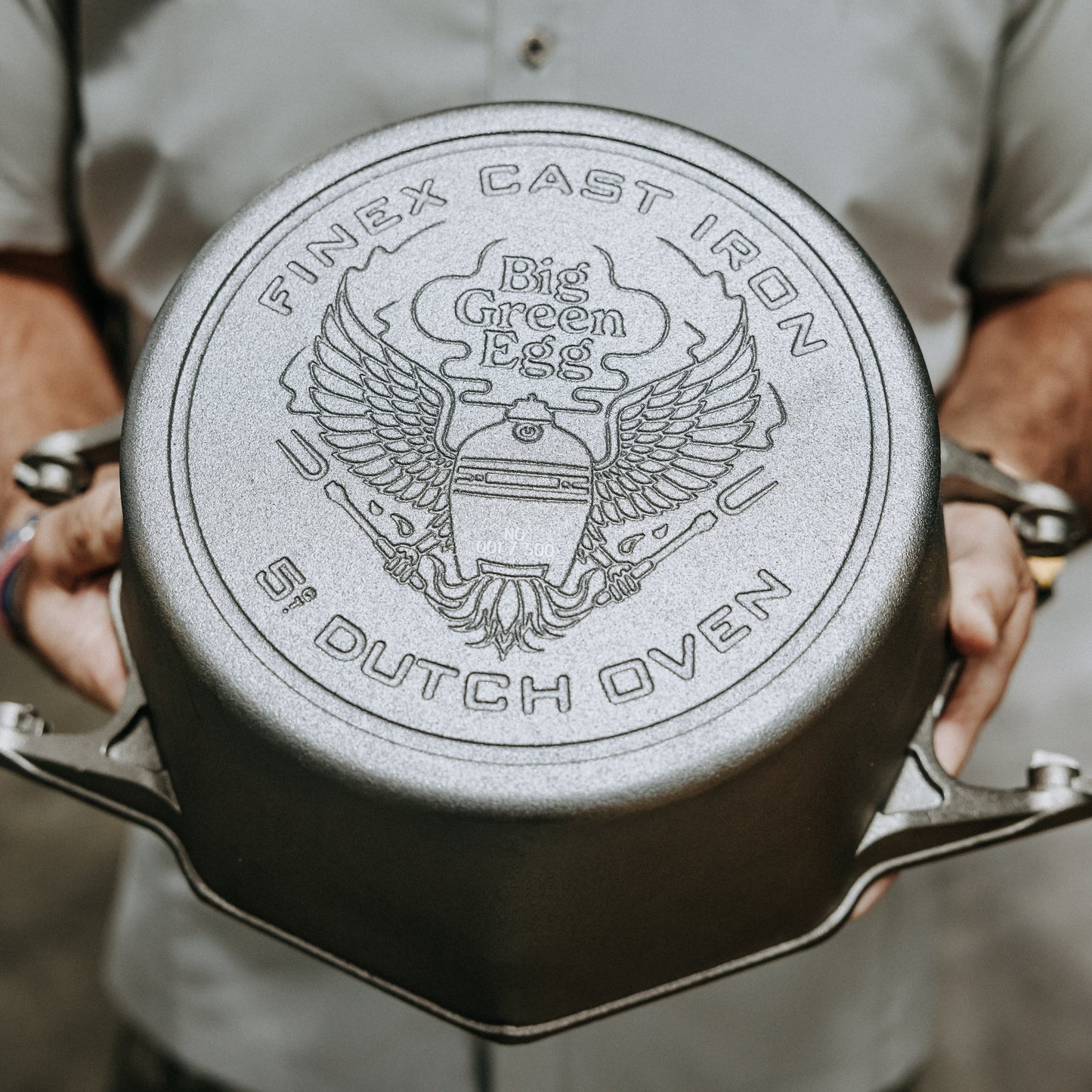 Big Green Egg x FINEX® Limited Edition 5 Qt. Cast Iron Dutch Oven