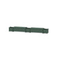 POLYWOOD 48" Country Living Straight Double Planter Storage Bench Set — Green