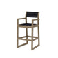 POLYWOOD EDGE Sling Bar Arm Chair — Vintage Sahara / Black Sling