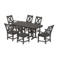 POLYWOOD Braxton 7-Piece Dining Set — Vintage Coffee