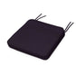 POLYWOOD Chinoiserie Arm Chair Seat Cushion — Navy Linen