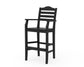 POLYWOOD Savannah Bar Arm Chair — Black