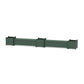 POLYWOOD 60" Vineyard Straight Double Planter Storage Bench Set- Large — Green
