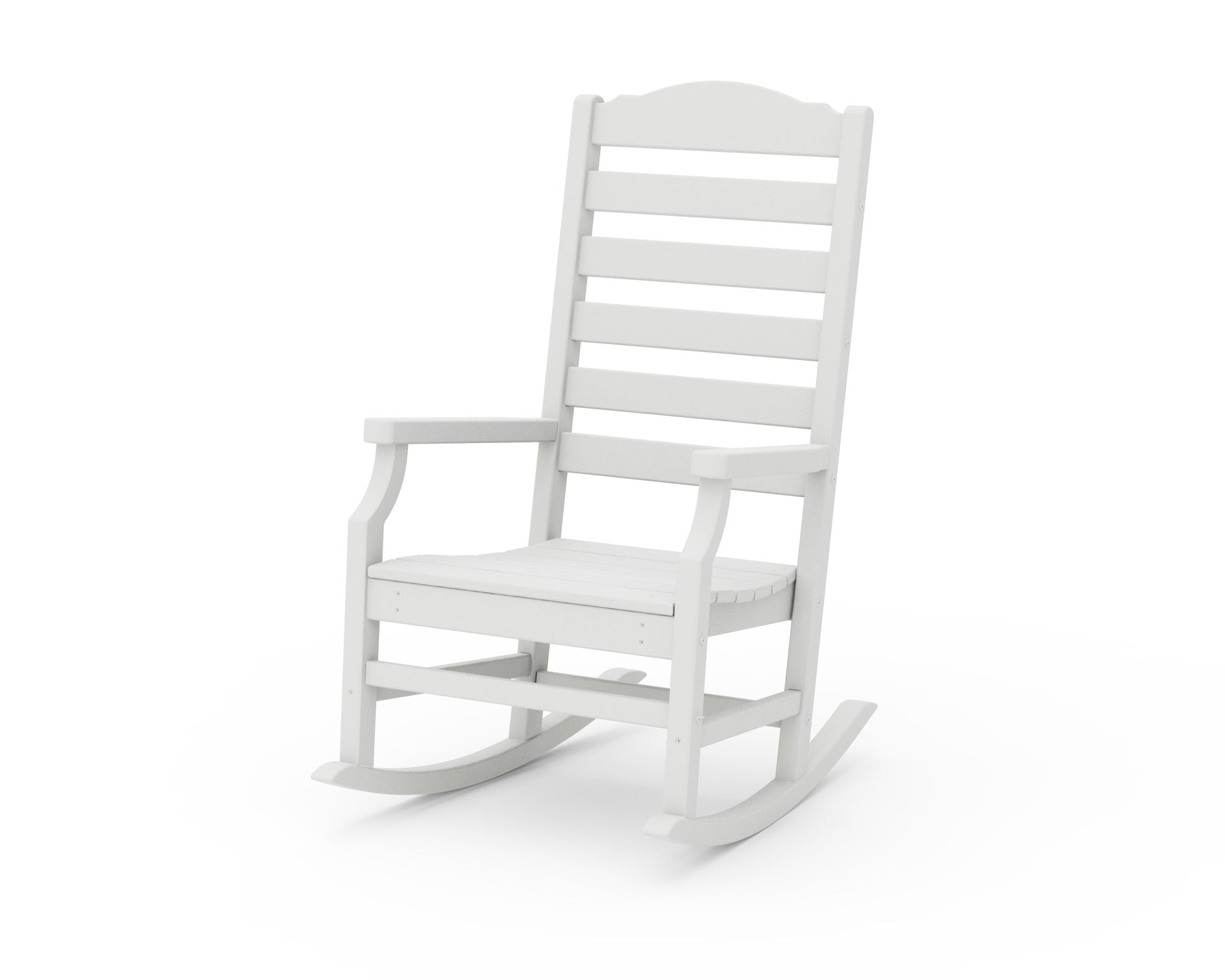 POLYWOOD Savannah Rocking Chair — Vintage White