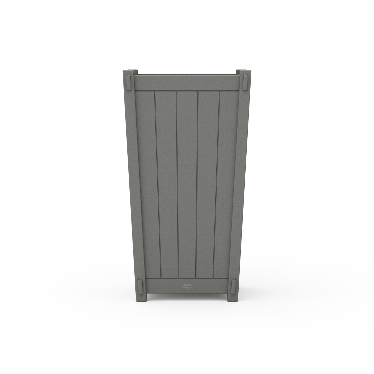 POLYWOOD Vineyard Large Tapered Square Tall Planter Box