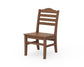 POLYWOOD Savannah Dining Side Chair — Teak