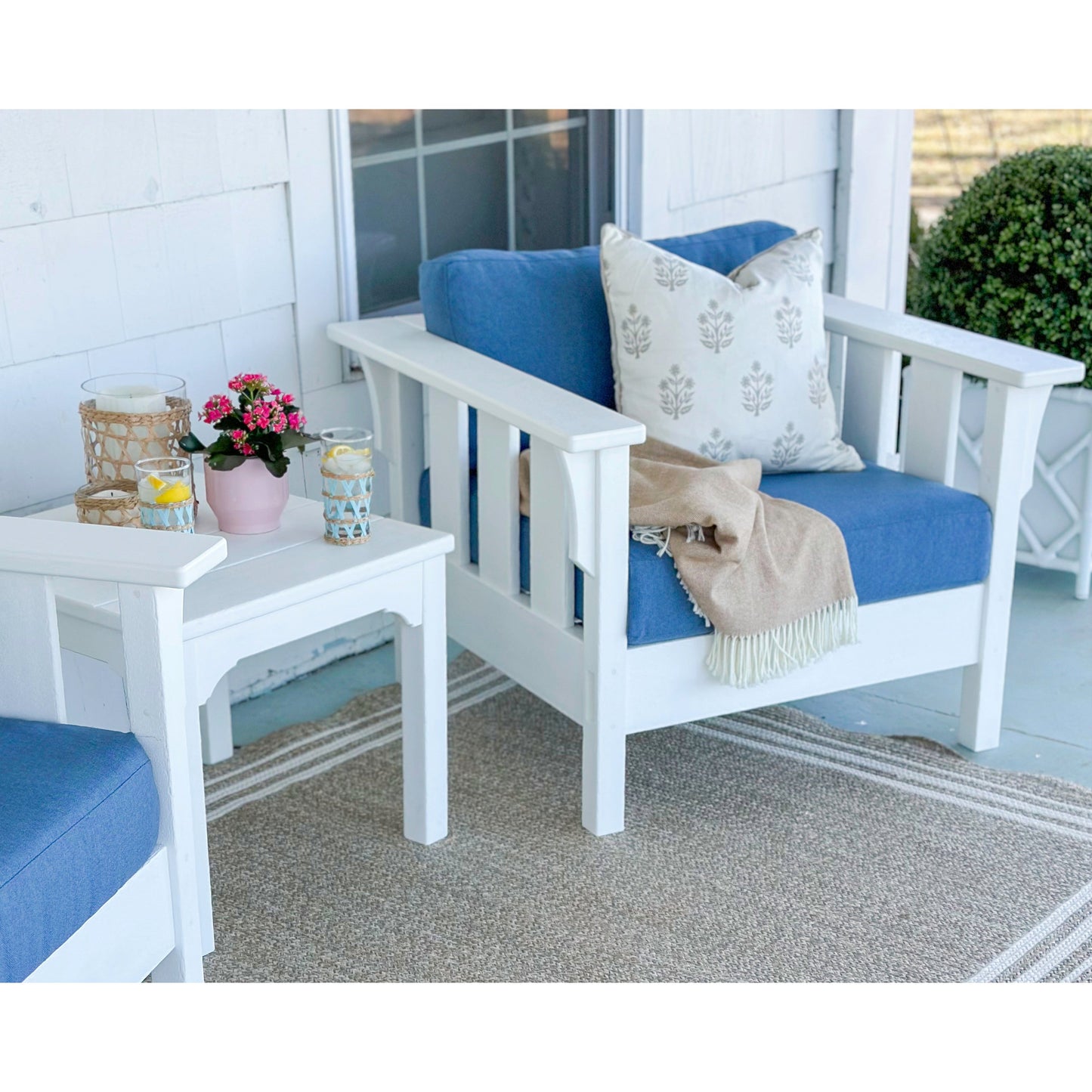 POLYWOOD Chinoiserie End Table
