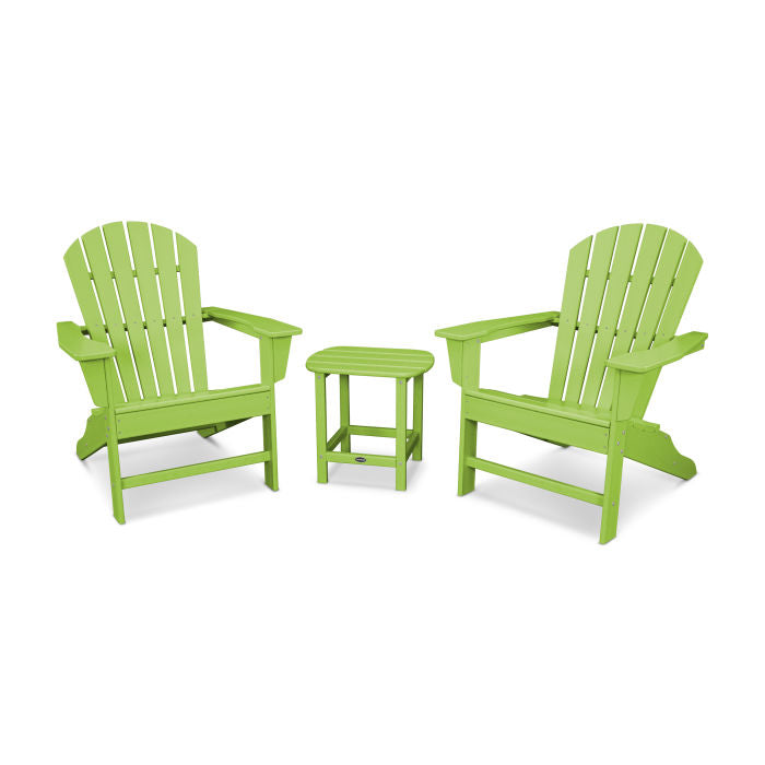 POLYWOOD South Beach Adirondack 3-Piece Set FREE SHIPPING