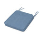 POLYWOOD Chinoiserie Side Chair Seat Cushion — Sky Blue
