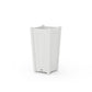 POLYWOOD Country Living Tapered Square Planter Box — White