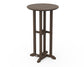 POLYWOOD 24" Round Farmhouse Bar Bistro Table — Kona