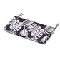 POLYWOOD Chinoiserie Bench Seat Cushion — Leaf Navy