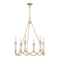 CELSIUS 27'' WIDE 6-LIGHT CHANDELIER  -  FREE SHIPPING !!!