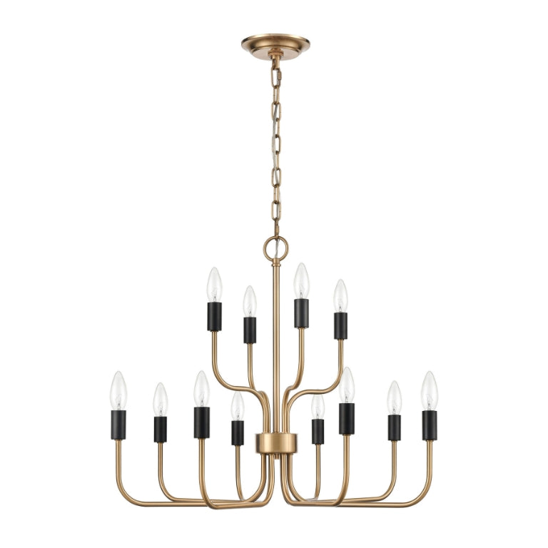 EPPING AVENUE 24'' WIDE 12-LIGHT CHANDELIER  - FREE SHIPPING !!!
