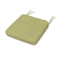 POLYWOOD Chinoiserie Arm Chair Seat Cushion — Chartreuse Boucle