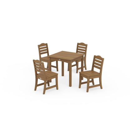 POLYWOOD Savannah Kids 5-Piece Dining Set — Natural
