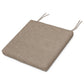 POLYWOOD Acadia Dining Side Seat Pad — Spiced Burlap