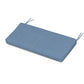 POLYWOOD Chinoiserie Bench Seat Cushion — Sky Blue
