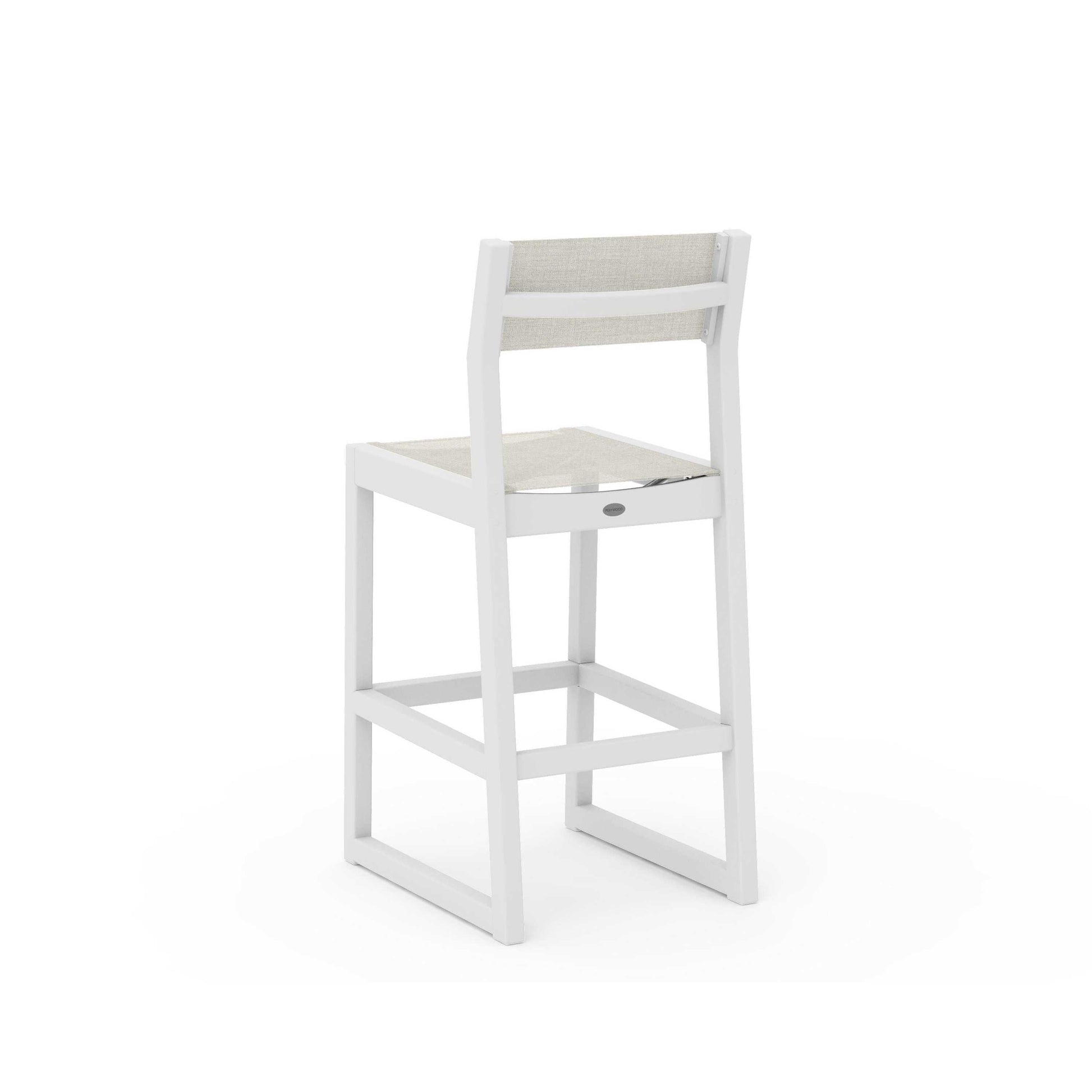 POLYWOOD EDGE Sling Bar Side Chair