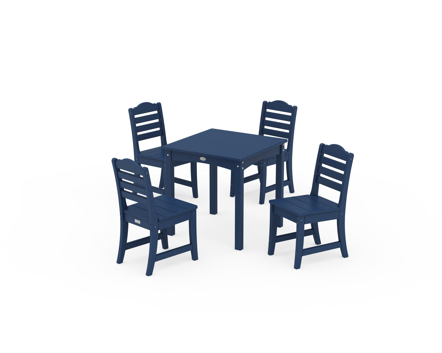 POLYWOOD Savannah Kids 5-Piece Dining Set — Navy