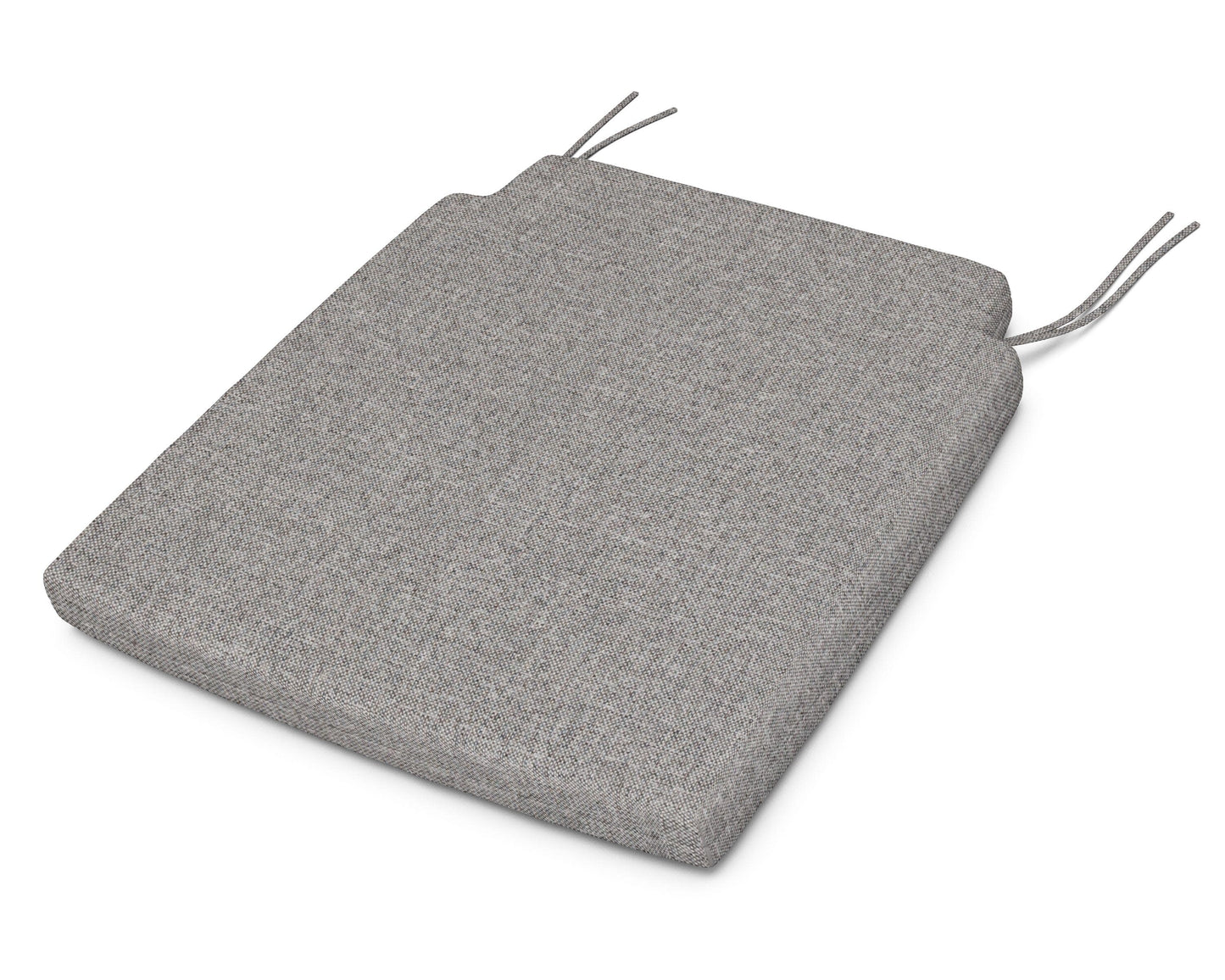 POLYWOOD Savannah Dining Seat Pad — Grey Mist