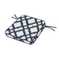 POLYWOOD Acadia Dining Arm Seat Cushion — Trellis Marine Indigo