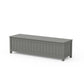 POLYWOOD Vineyard 60" Storage Bench — Slate Grey