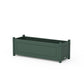 POLYWOOD Country Living Rectangle Triple Planter Box — Green