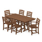 POLYWOOD La Casa Café 7-Piece Farmhouse Dining Set FREE SHIPPING