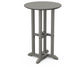 POLYWOOD 24" Round Farmhouse Counter Bistro Table — Slate Grey