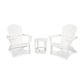 POLYWOOD South Beach Adirondack 3-Piece Set FREE SHIPPING