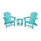 POLYWOOD South Beach Adirondack 3-Piece Set FREE SHIPPING