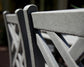POLYWOOD Chippendale Bar Arm Chair