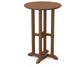 POLYWOOD 24" Round Farmhouse Counter Bistro Table — Teak