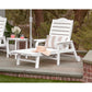 POLYWOOD Savannah Chaise with Arms and Wheels