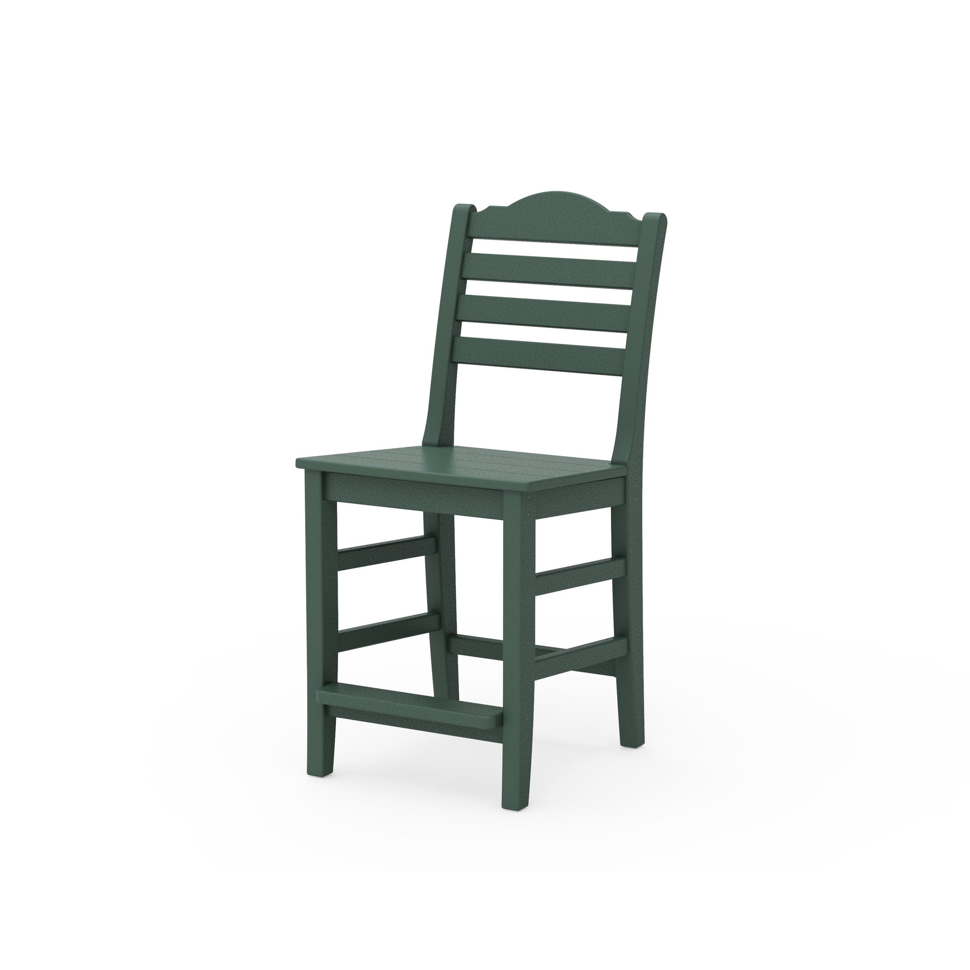 POLYWOOD Savannah Counter Side Chair — Green