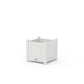 POLYWOOD Country Living Square Planter Box — White